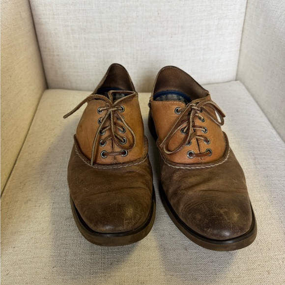 Brown Leather Men's Shoes - Picture 1 of 2